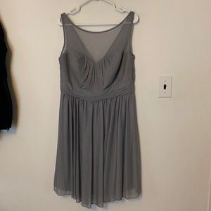 David’s Bridal mystic sweetheart bridesmaid dress